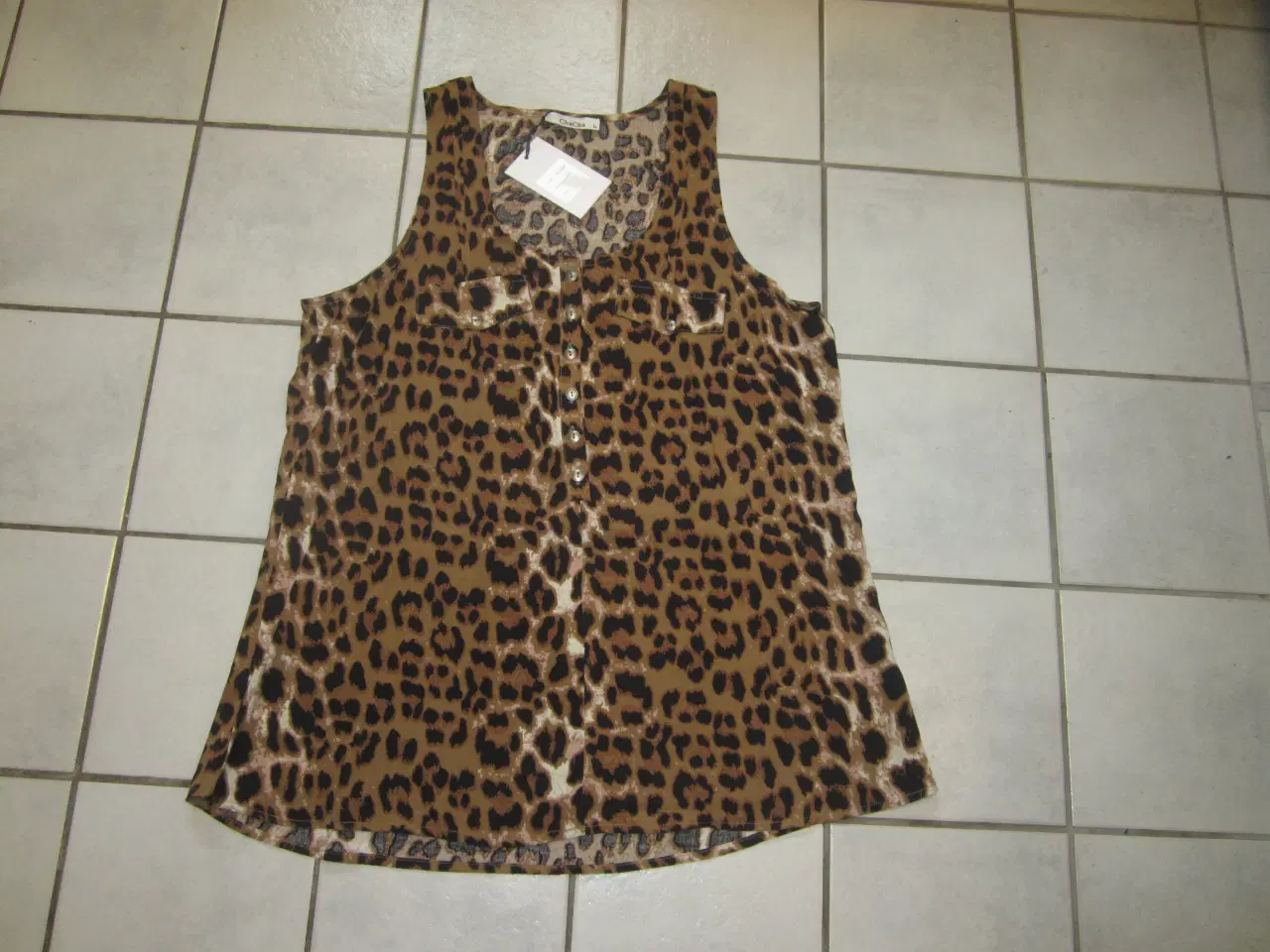 Billede 1 - ChaCha Leopard Skjortebluse