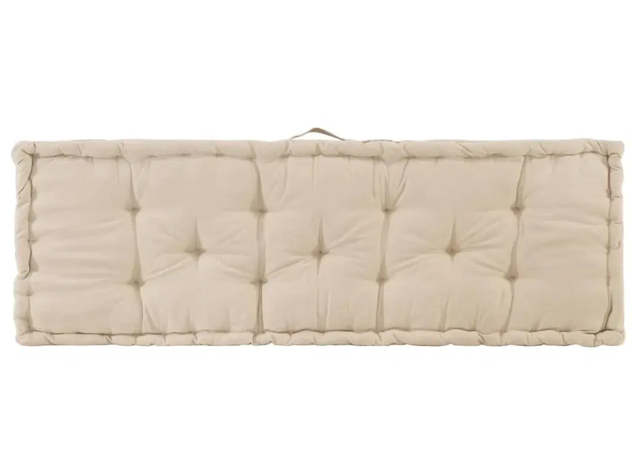 Billede 5 - Hynde til pallesofa 120x40x7 cm bomuld beige