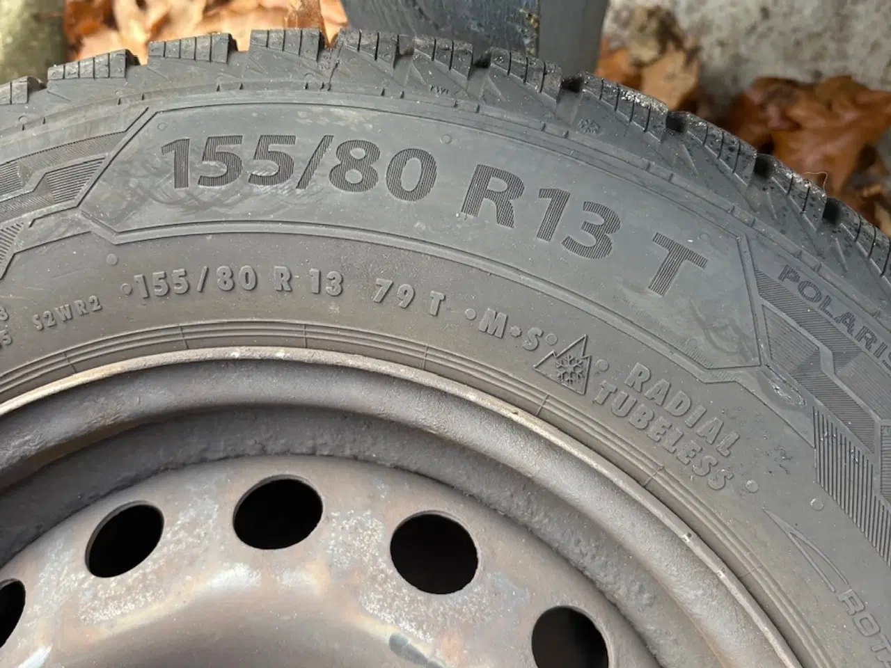 Billede 2 - Brugte vinter dæk til en Fiat panda 2012