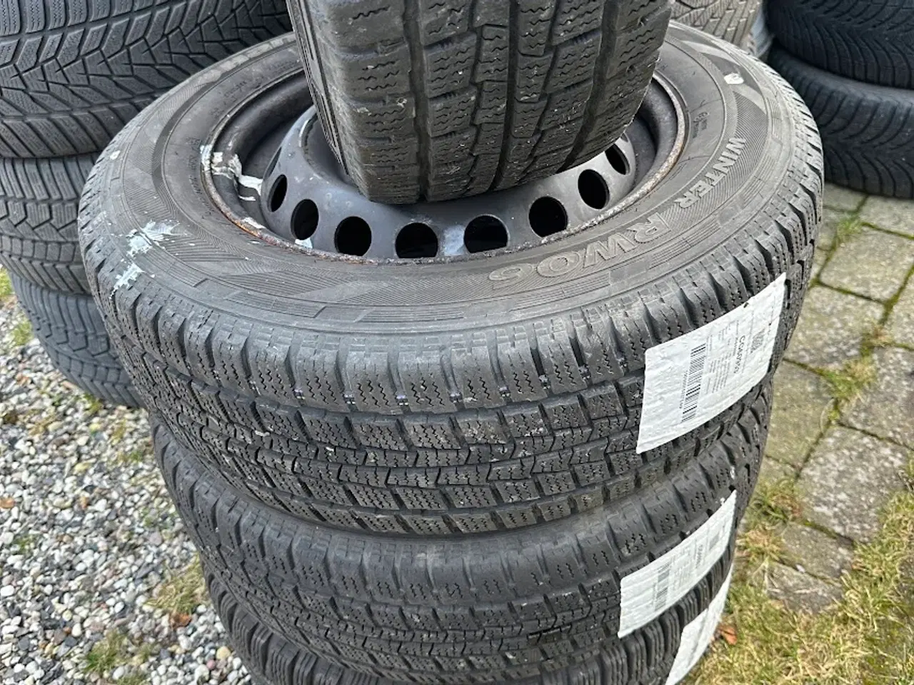 Billede 2 - 5x160 215/65 R16C Ford Transit Hankook vinterdæk