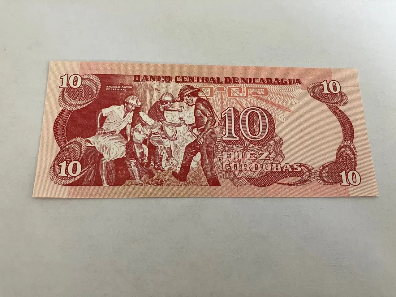 Billede 2 - 10 Cordobas 1979 Nicaragua