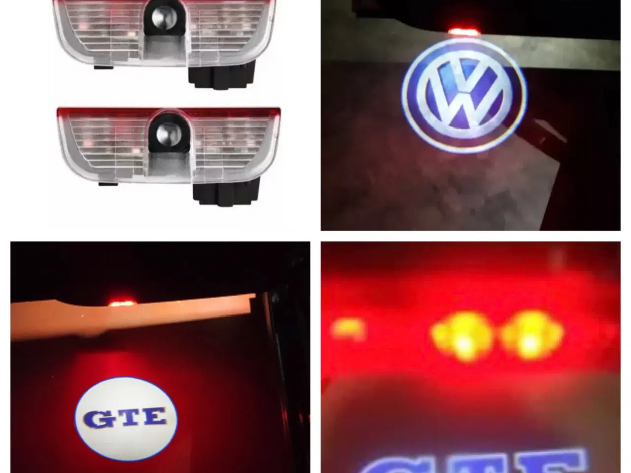 Billede 1 - Dørlys med logo VW