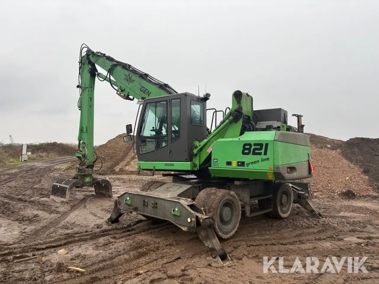 Billede 3 - Materialehåndteringsmaskine Sennebogen 821