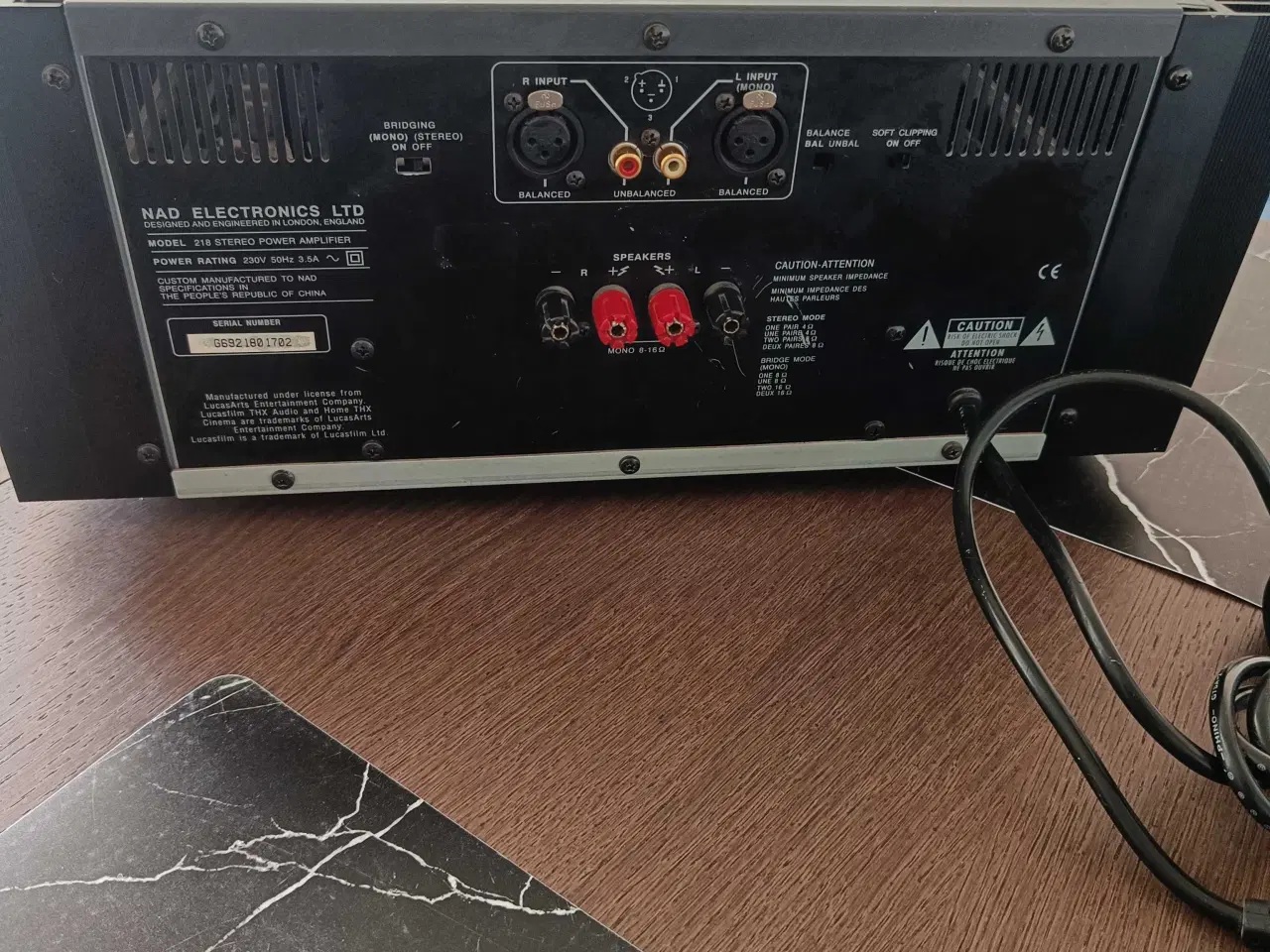 Billede 2 - NAD 218 thx 