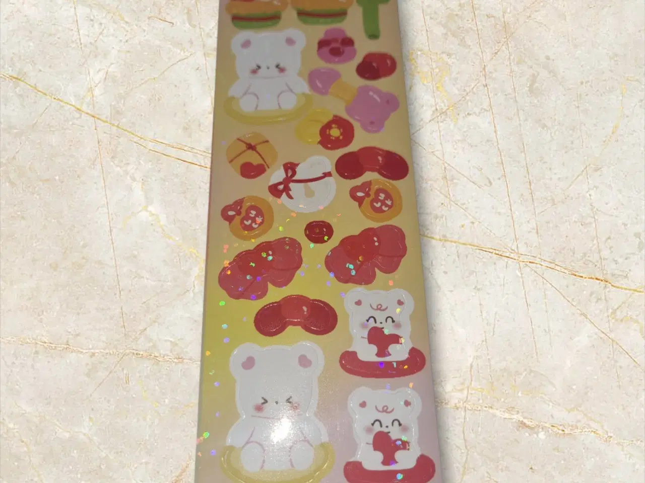 Billede 1 - Søde Bjørne og Lækre Godbidder – Klistermærker med