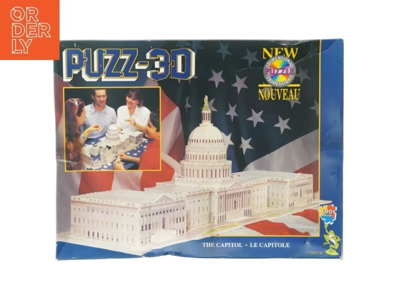 Billede 1 - 3D puslespil af The US Capitol bygningen