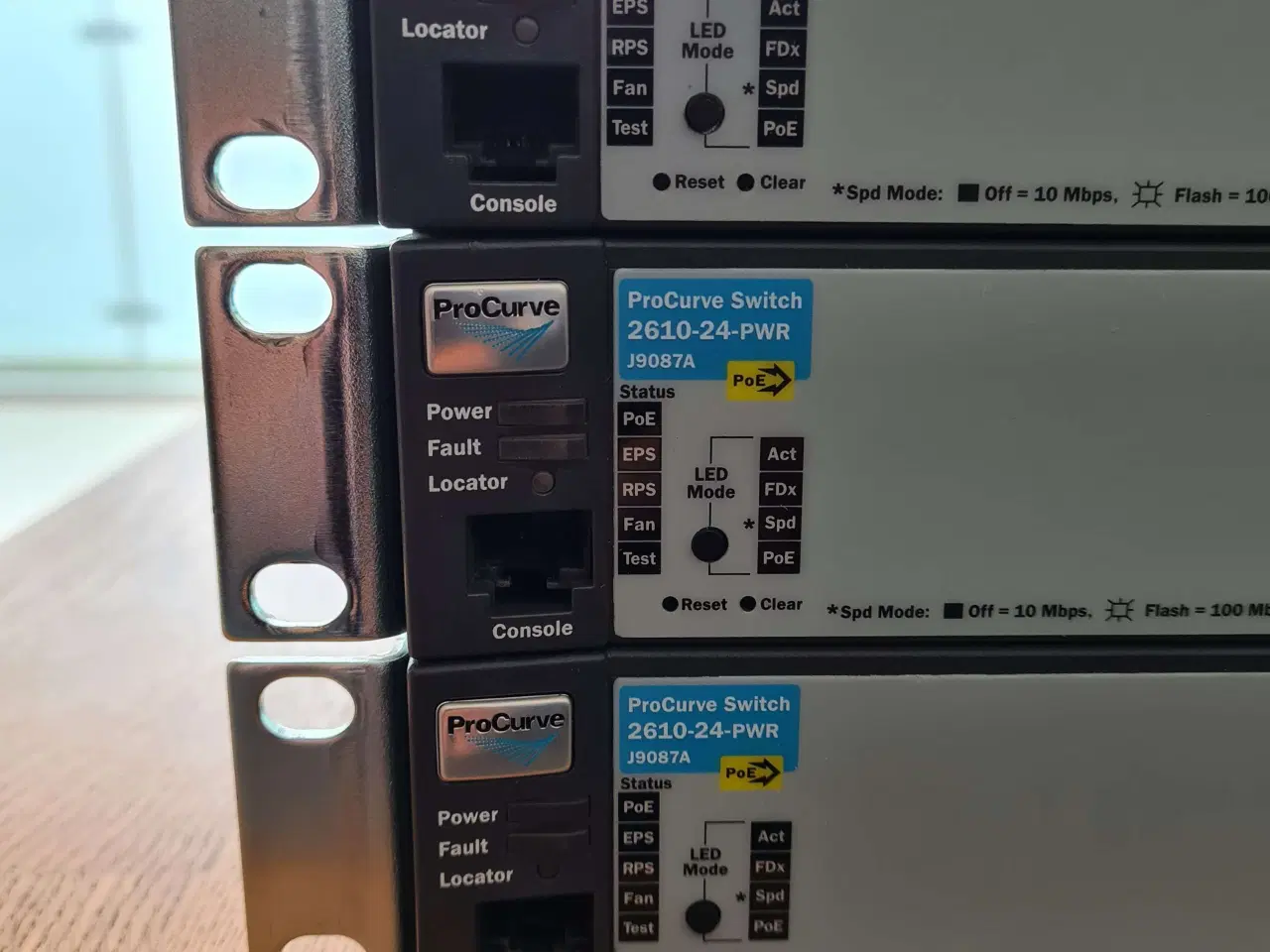 Billede 1 - Procurve GBit Switch 24 porte 2610-24-PWR