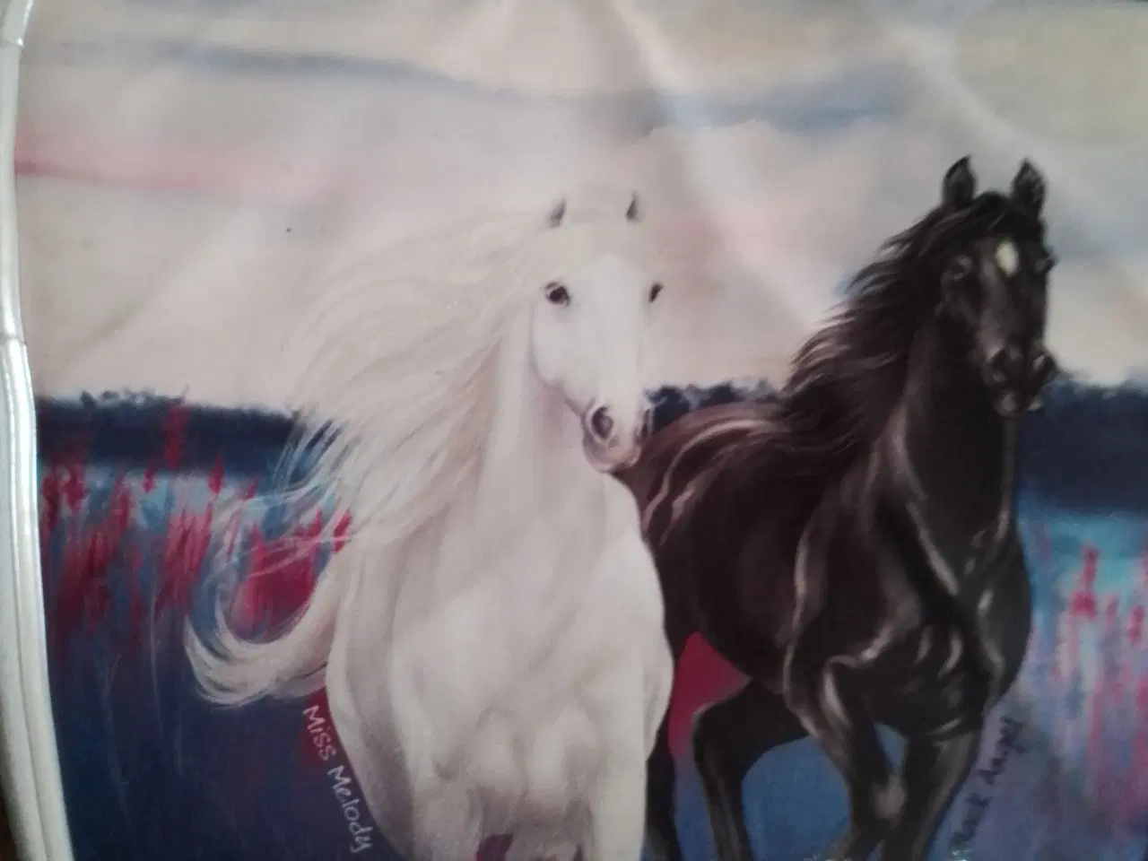 Billede 5 - skoletaske med heste