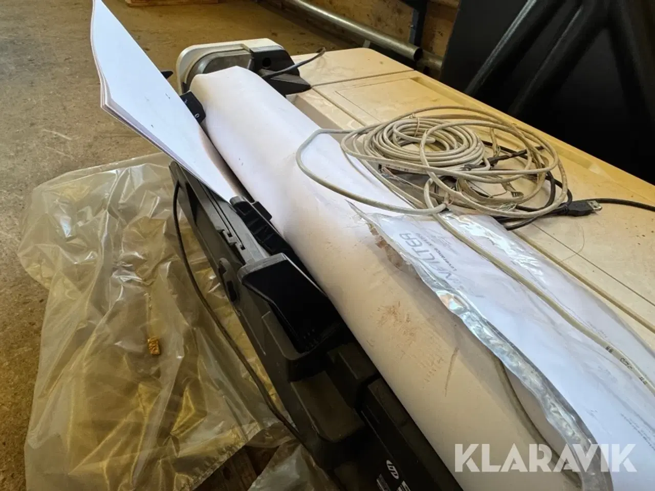 Billede 10 - Storformat printer - Transportkasse HP DesignJet T125 24” Plotter