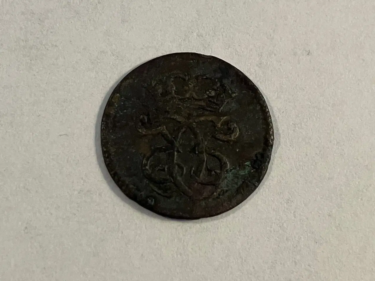 Billede 2 - 1 Skilling 1686 Danmark