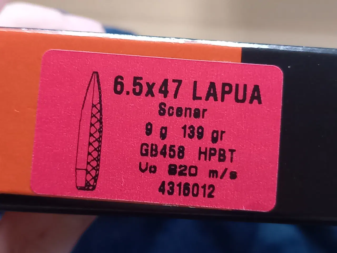 Billede 1 - 6.5×47 lapua 20stk