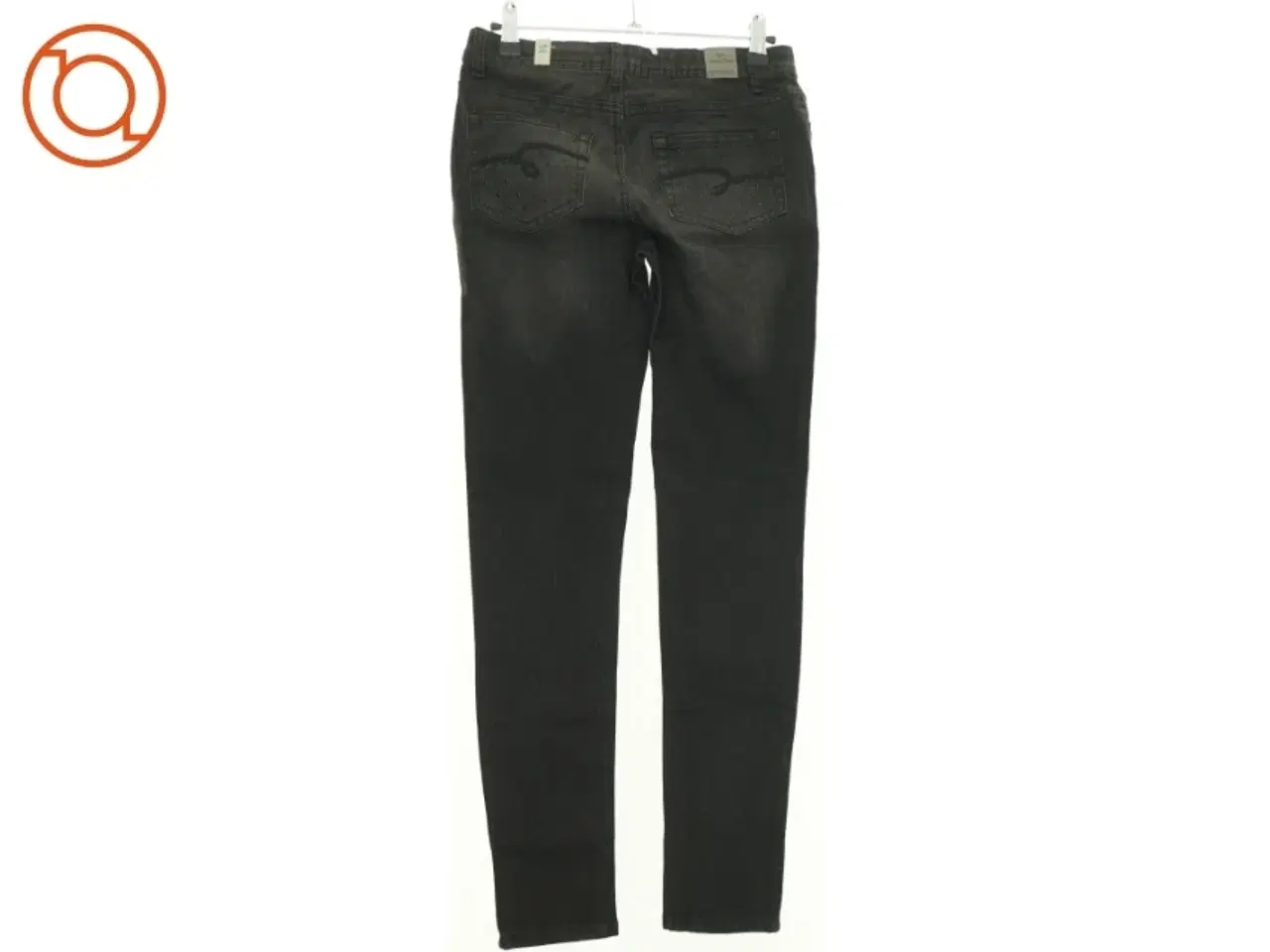 Billede 2 - NY MED PRISMÆRKE Perlebesatte Jeggings Bukser fra Justice jeans (str. 164 cm)