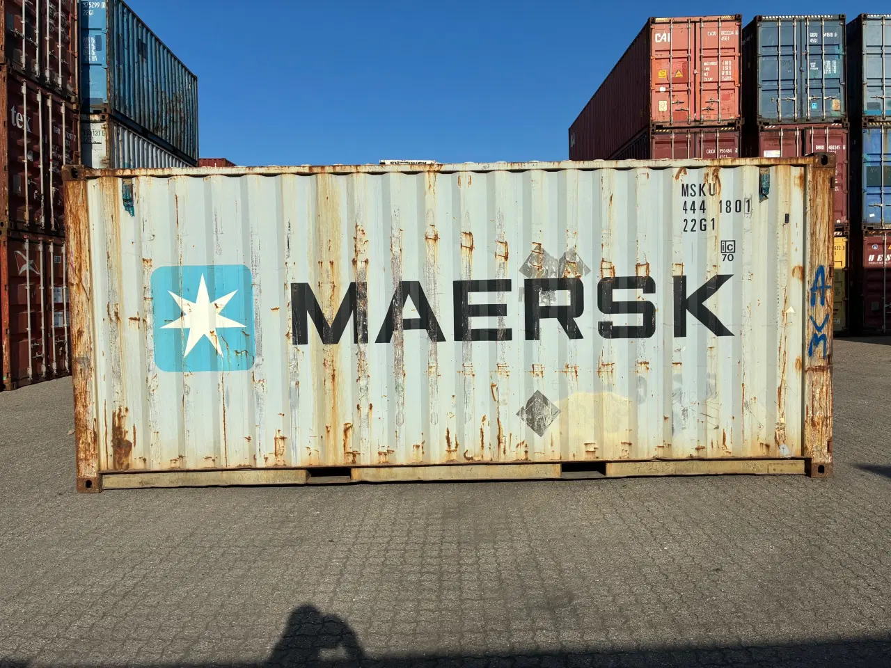 Billede 5 - 20 fods Container- ID: MSKU 380137-5