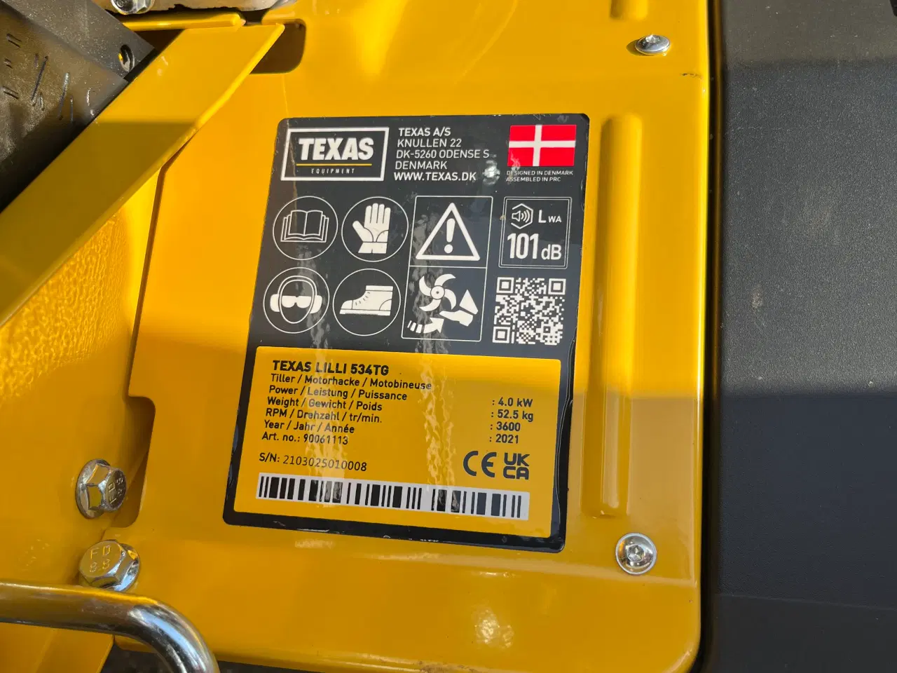 Billede 3 - Havefræser Texas