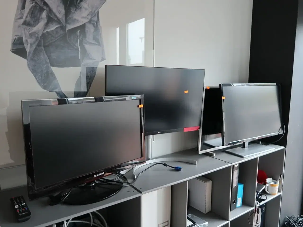 Billede 1 - 4 stk. computerskærme SAMSUNG, LG, AOC, PHILIPS m.fl.