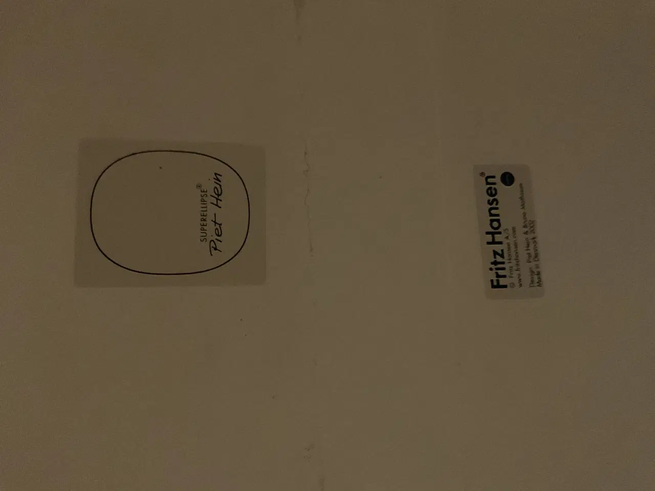 Billede 1 - Piet hein spisebord elipse