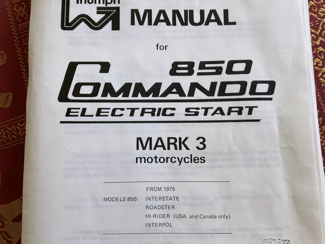 Billede 1 - Norton værksted manual 