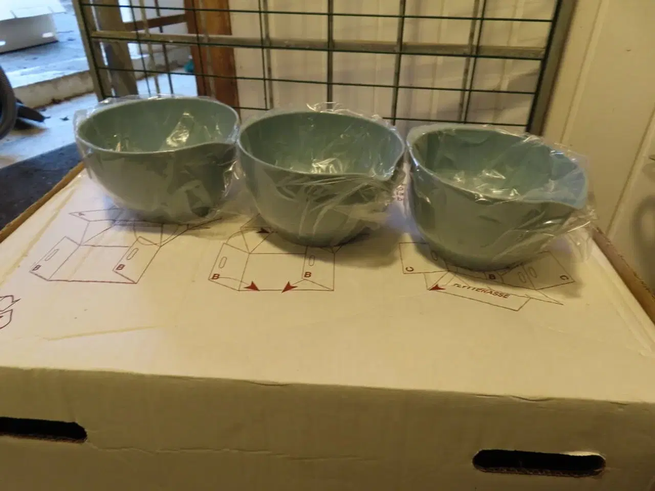 Billede 1 - 3 stk. margrethe skåle, RUSTI 750 ml.