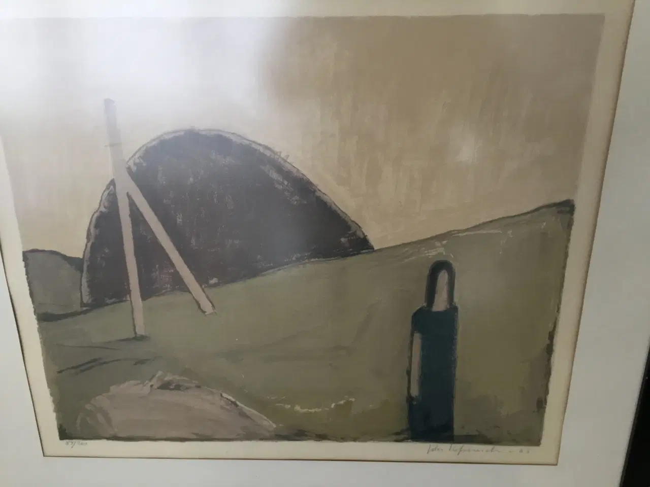 Billede 3 - Flot litografi af Johannes Hofmeister