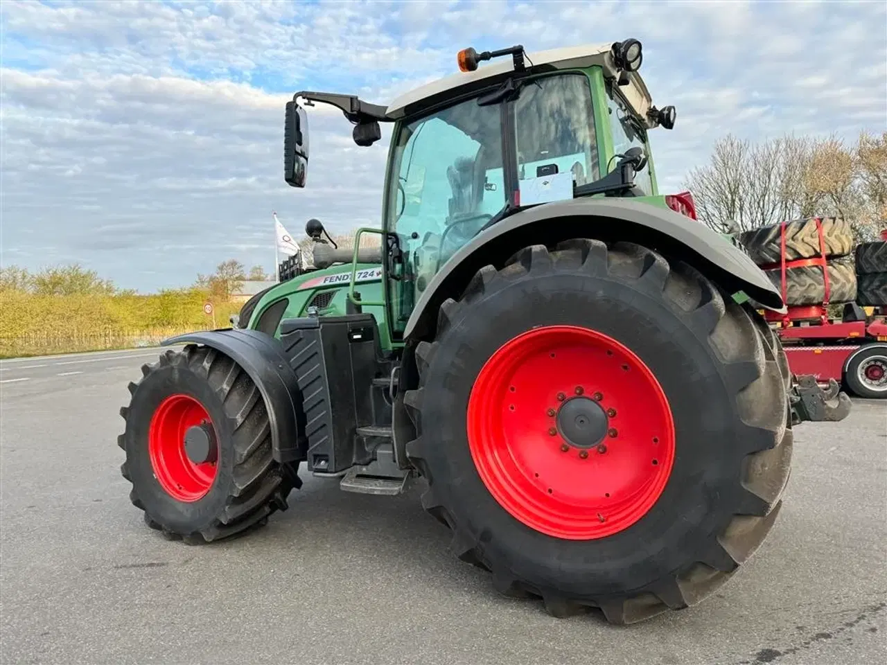 Billede 4 - Fendt 724 SCR Profi Plus MED NÆSTEN NYE DÆK!