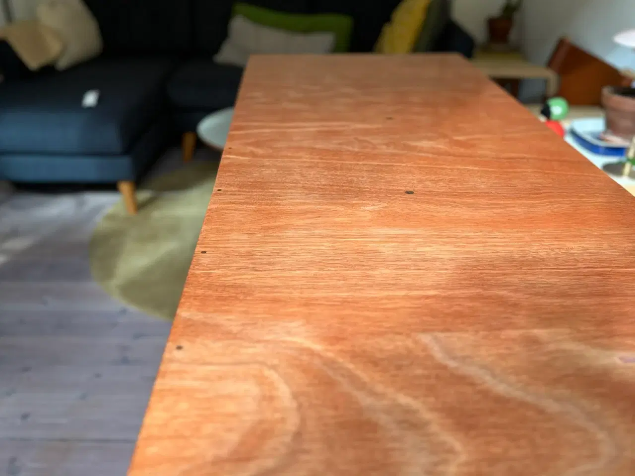 Billede 4 - Gammelt tapetserbord / foldebord