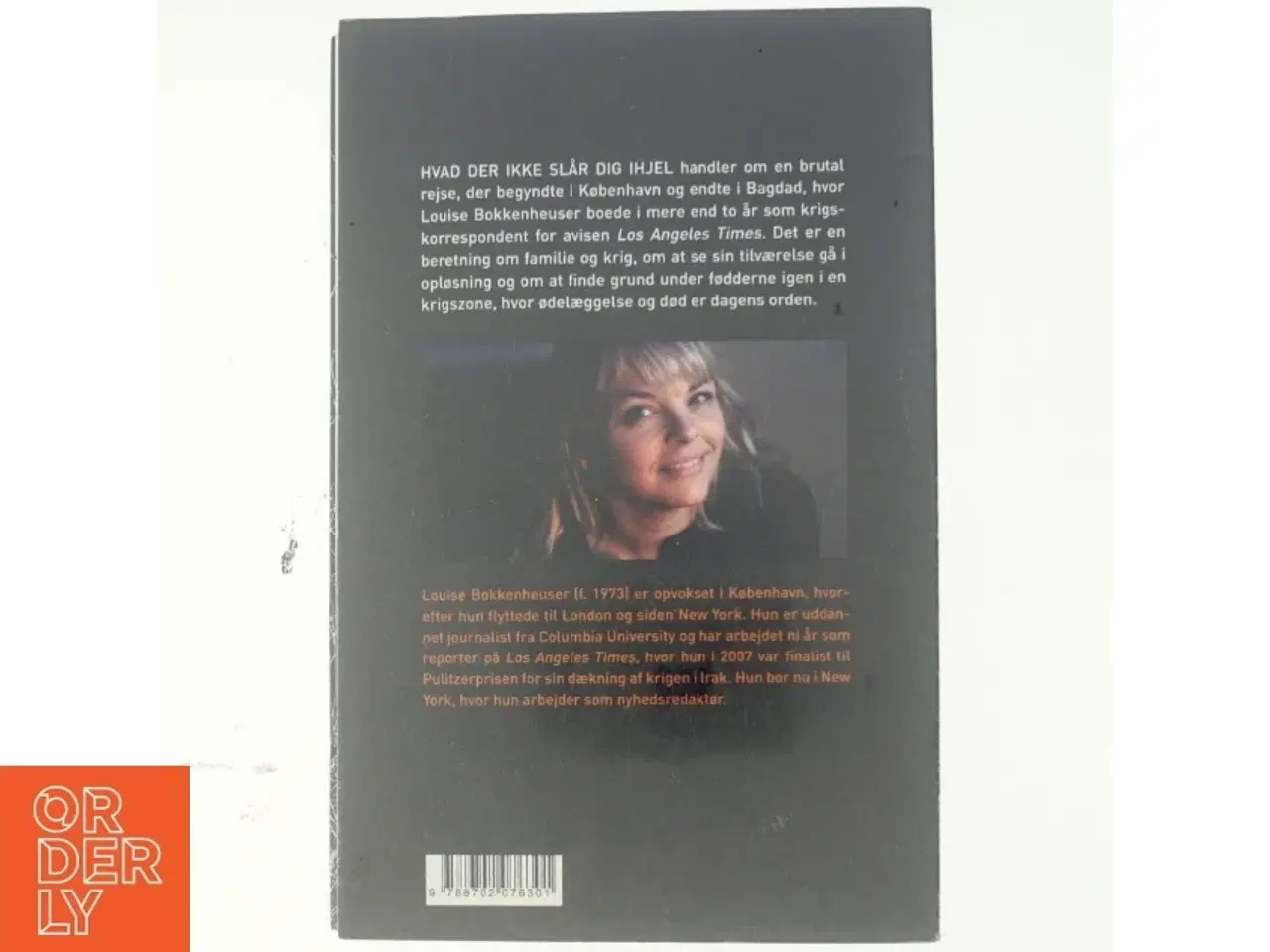 Billede 3 - Hvad der ikke slår dig ihjel : reportager fra København og Bagdad af Louise Bokkenheuser (f. 1973) (Bog)