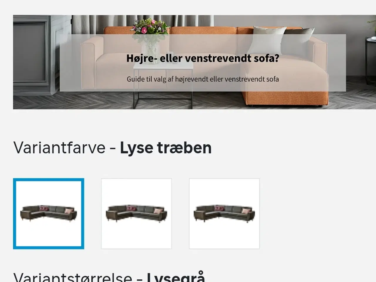 Billede 2 - Hjørnesofa Købt i Bilka
