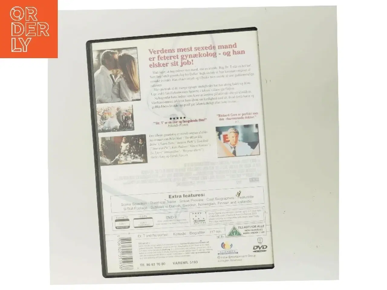 Billede 3 - Dr. T and the Women med Richard Gere (DVD)