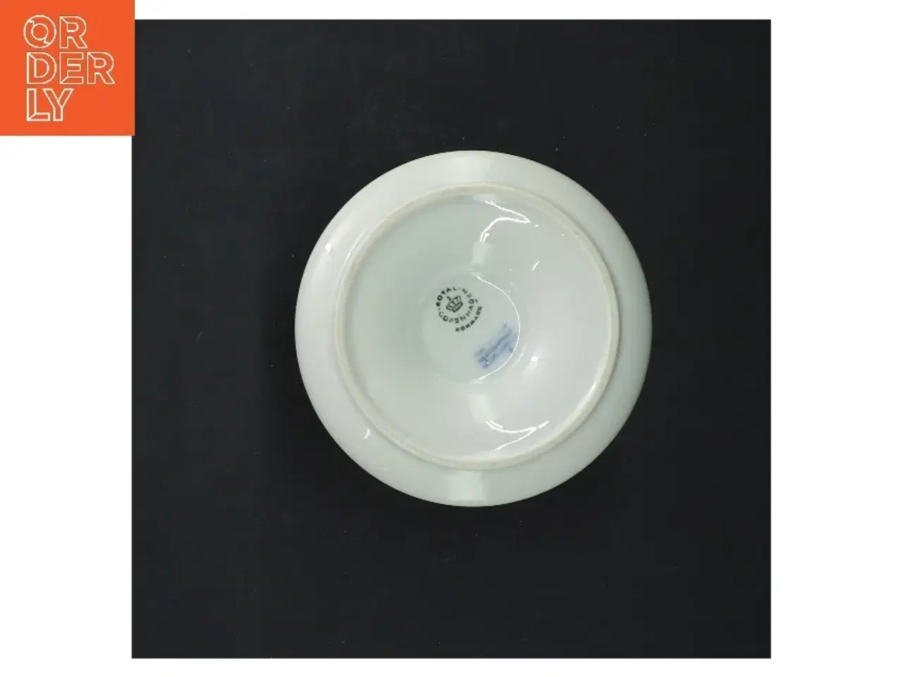 Billede 6 - Dekorativ lysestage med blomster fra Royal Copenhagen (str. 10 cm)