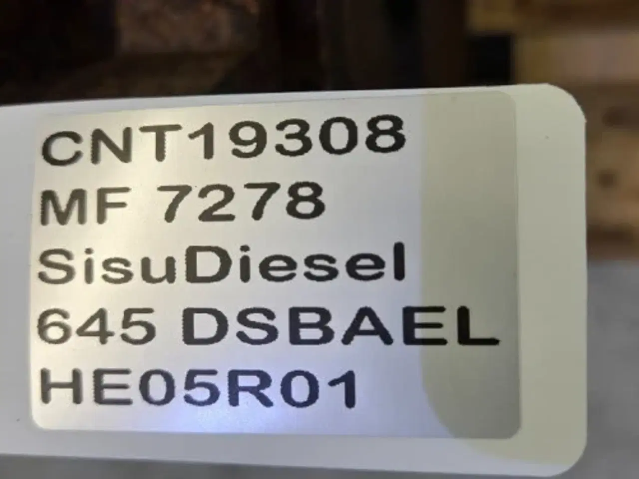 Billede 24 - SisuDiesel 645 DSBAEL Motor