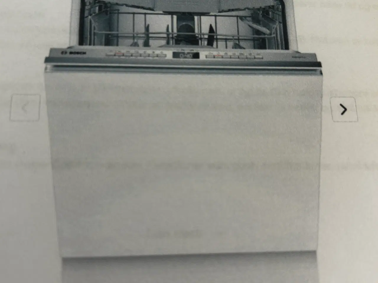 Billede 6 - NY BOSCH INTEGRERBAR OPVASKEMASKINE