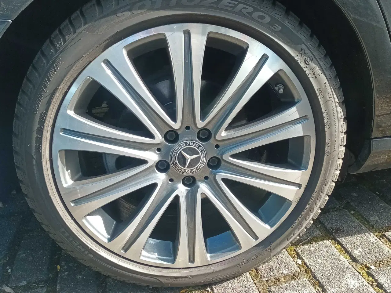 Billede 3 - Mercedes alufælge 19" med vinterdæk 
