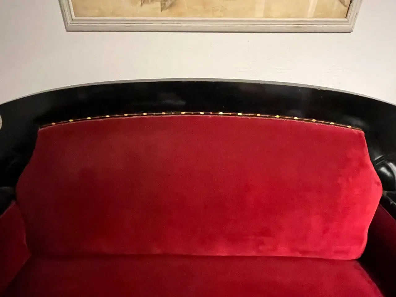 Billede 3 - Antik velour sofa