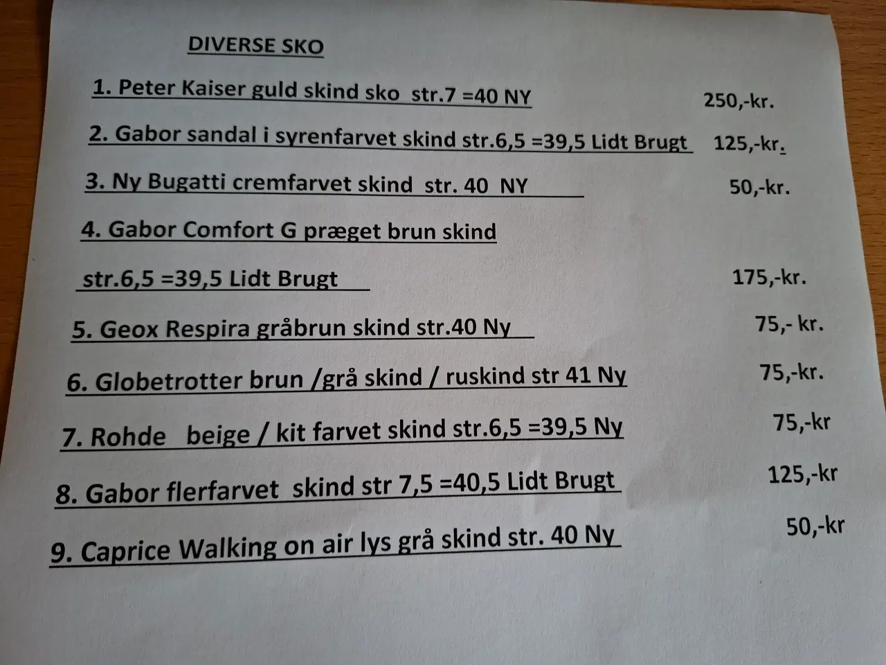 Billede 4 - Diverse damesko