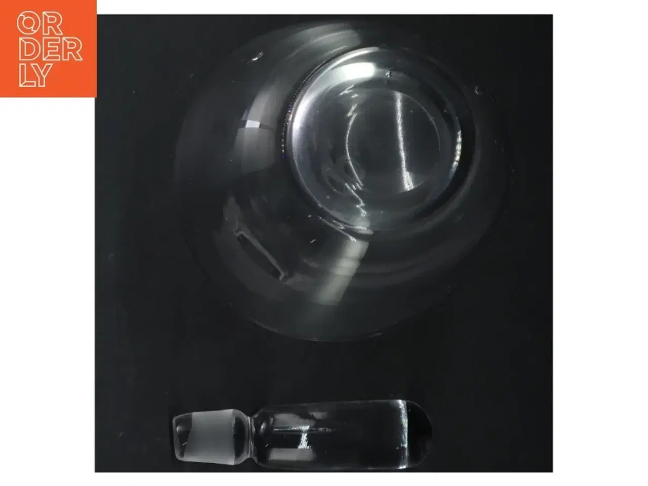 Billede 4 - Antik Glasdekantkande (str. 26 cm)