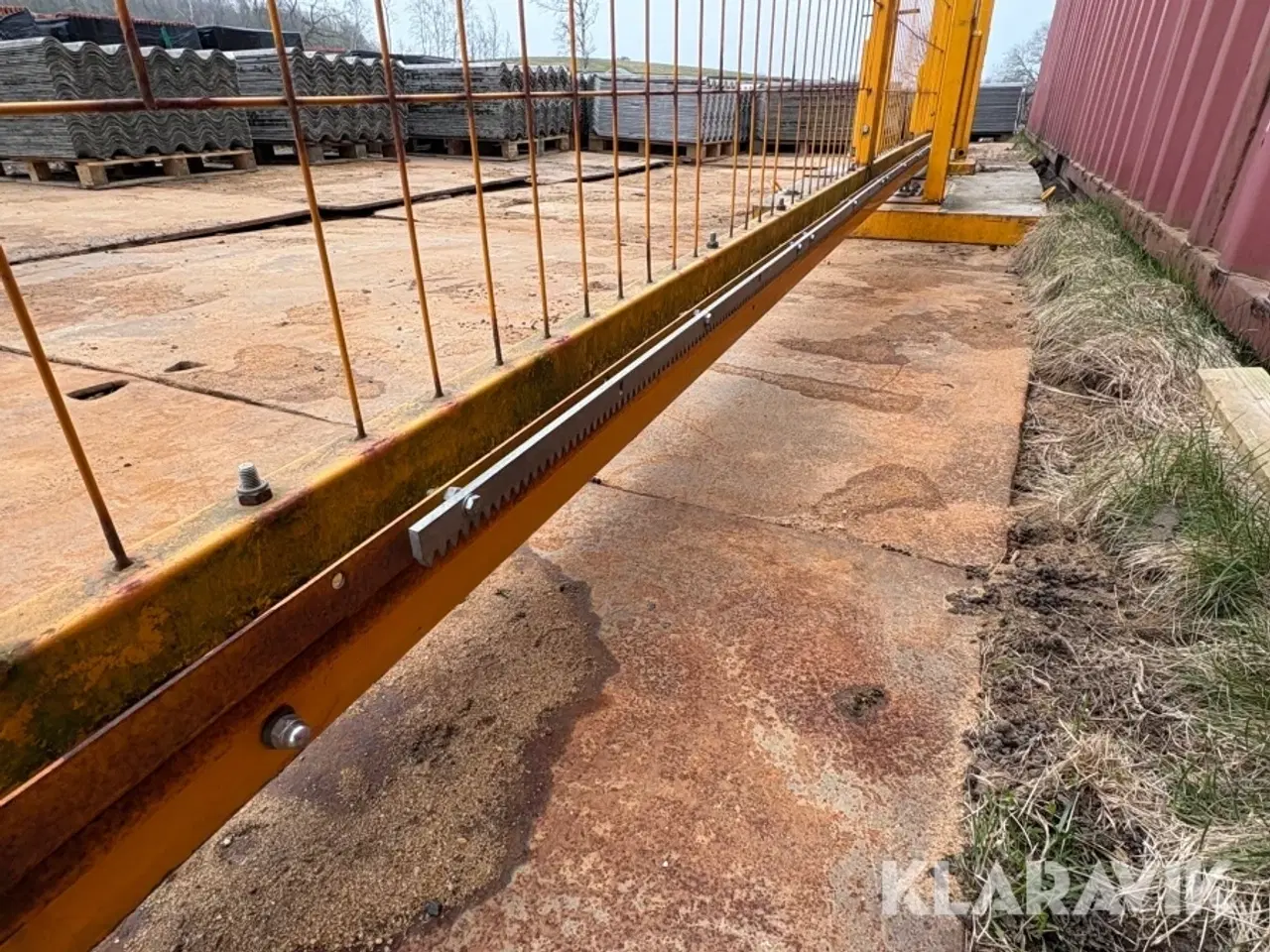 Billede 12 - Manuel skydeport med gaffellommer CAIS 4 løfteøjer