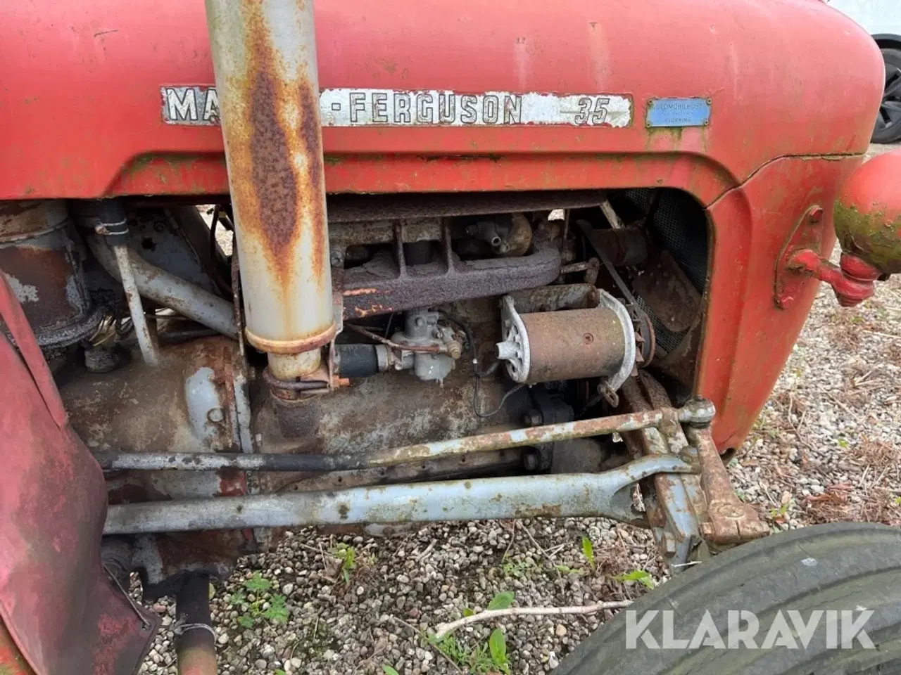 Billede 9 - Traktor Massey Ferguson 35