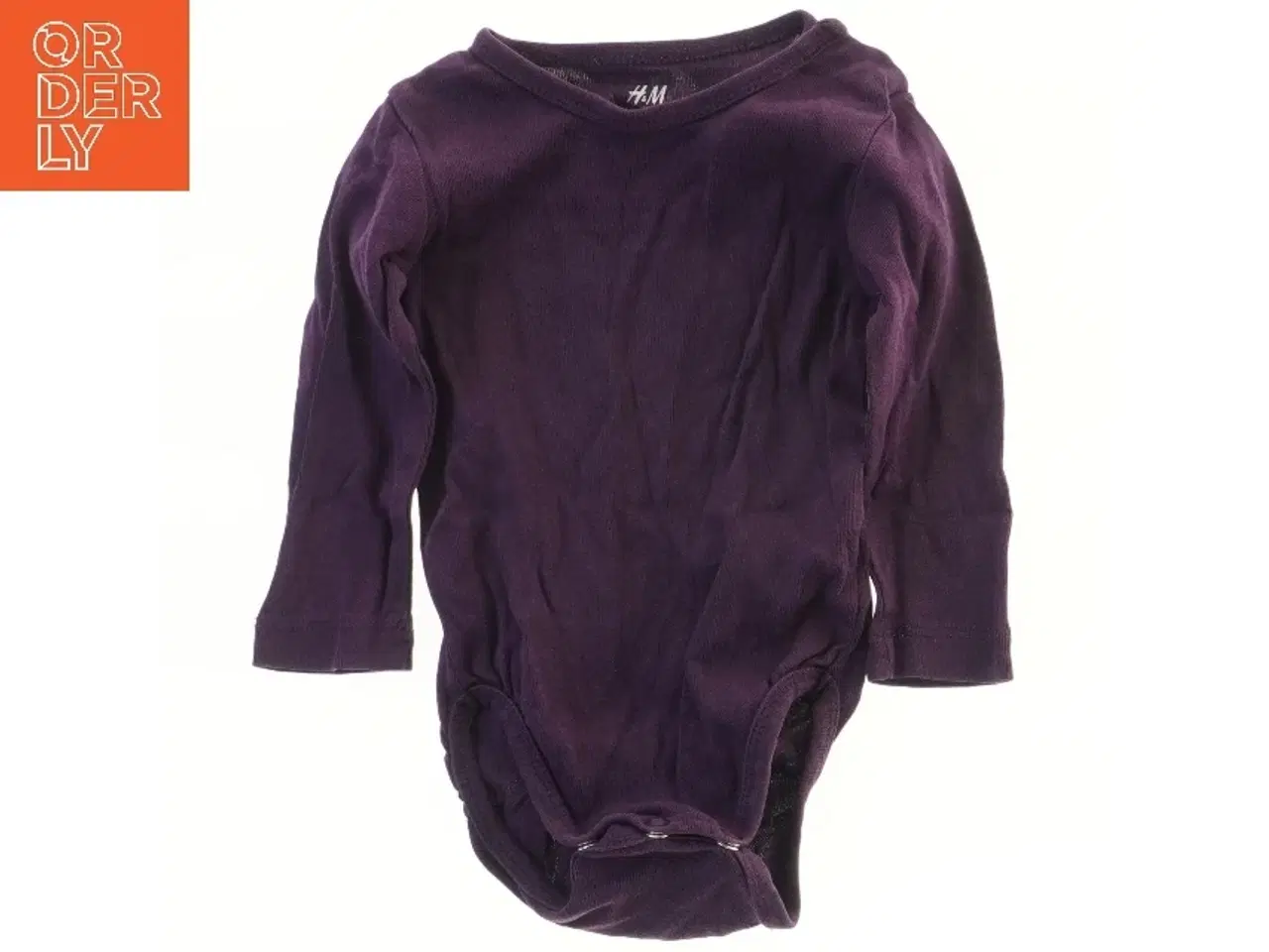 Billede 1 - Langærmet bodystocking til baby fra H&M (str. 74)