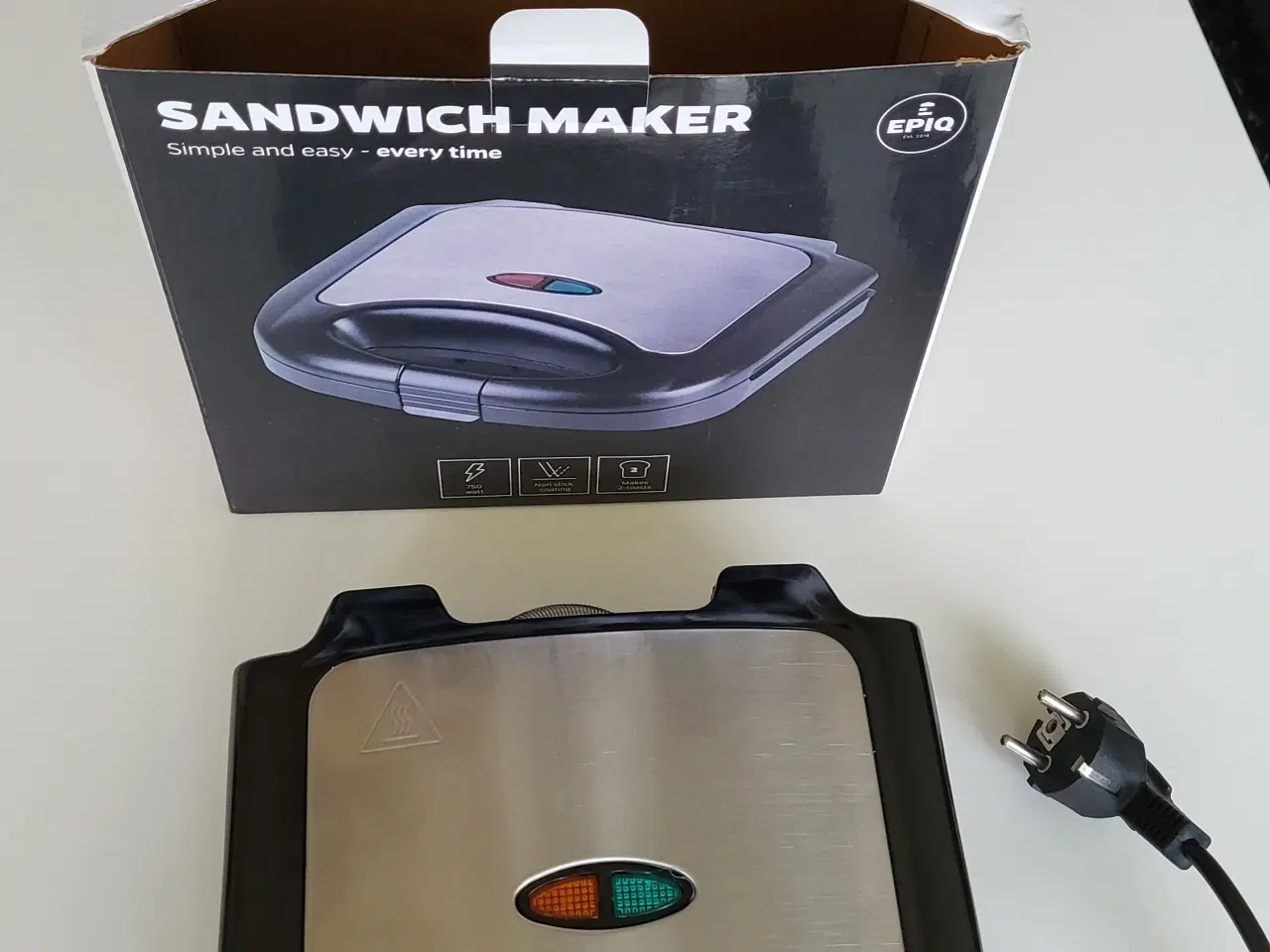 Billede 1 - Sandwich toaster EPIQ 