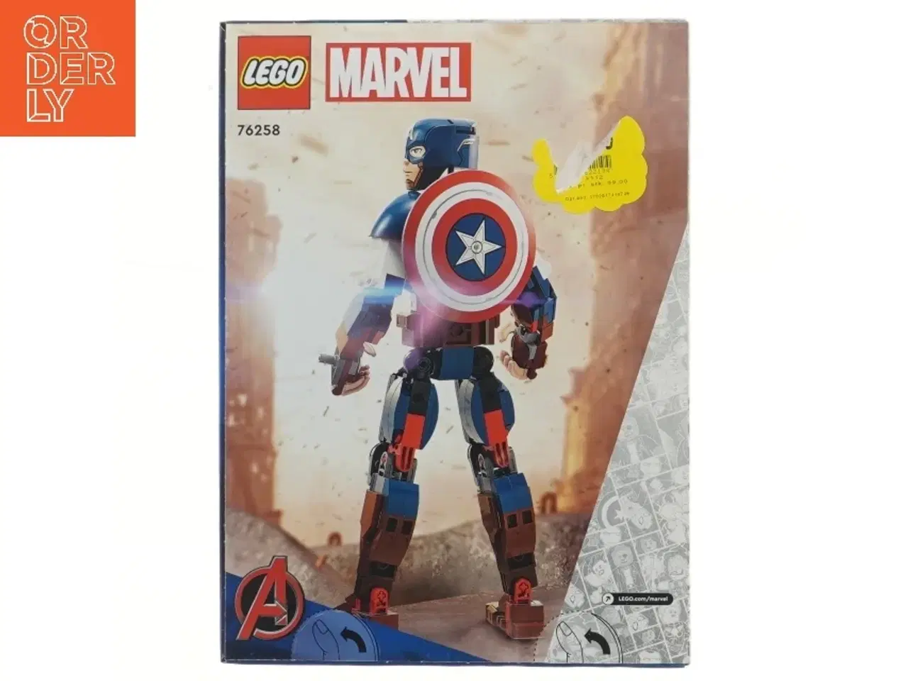Billede 2 - LEGO Marvel Captain America Construction Figure fra Lego (str. 19x26 cm)