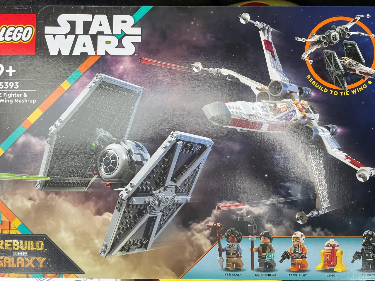 Billede 1 - NY LEGO Star Wars 75393 TIE-jager og X-wing