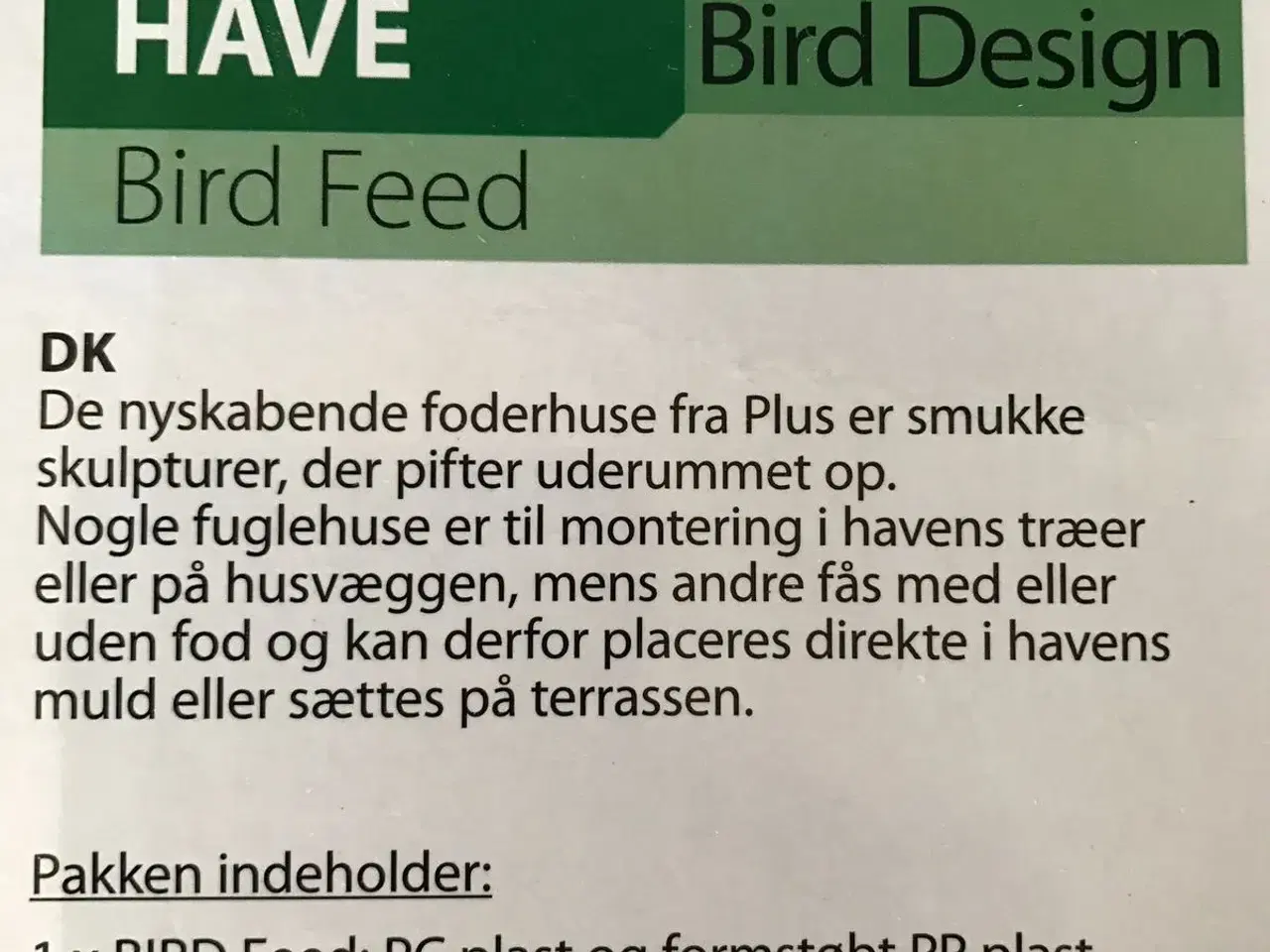 Billede 3 - PLUS Bird Feed