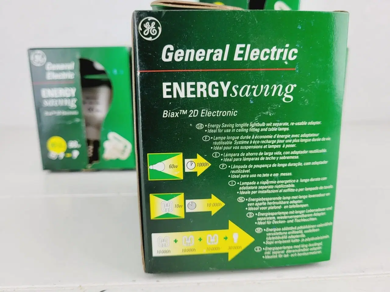 Billede 5 - 5 stk - General Electric Energy Saving Biax 2D 