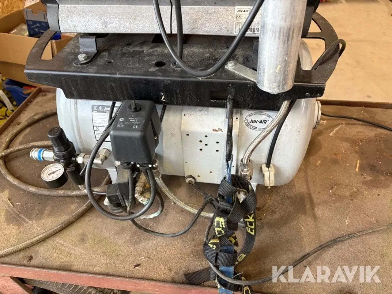 Billede 3 - Kompressor Jun-Air OF1202 på vogn