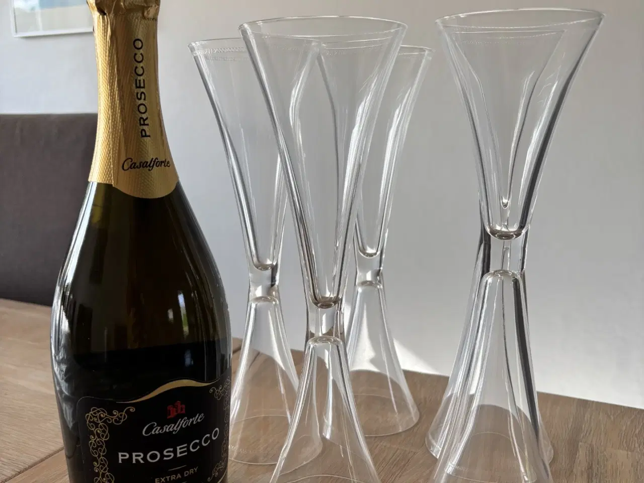 Billede 1 - Champagneglas, Menu millennium, 5 stk.