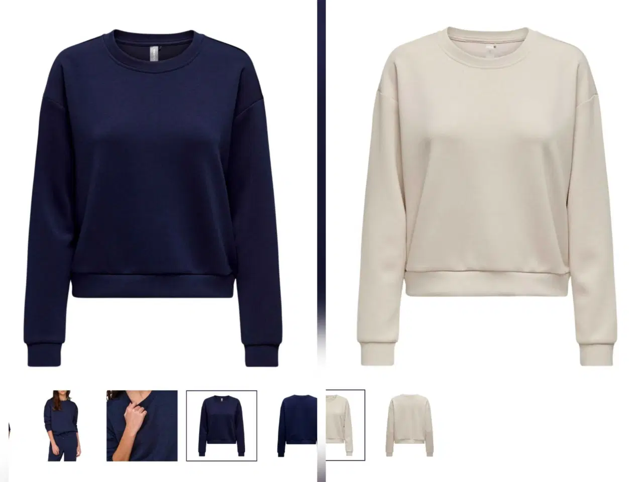 Billede 1 - XS/S, 2x sport / Only-play sweatshirts