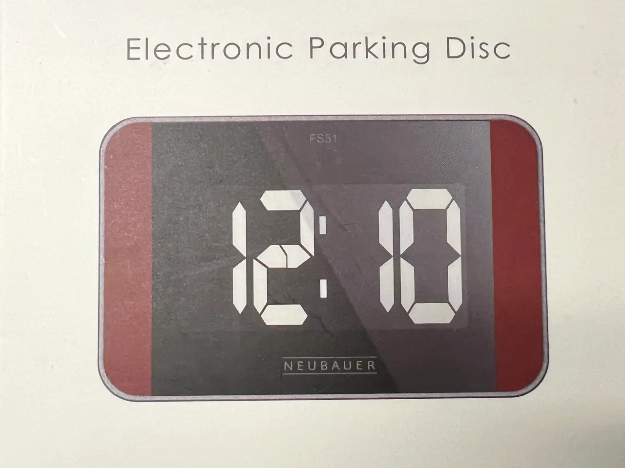 Billede 1 - Elektronisk P-Skive Neubauer.