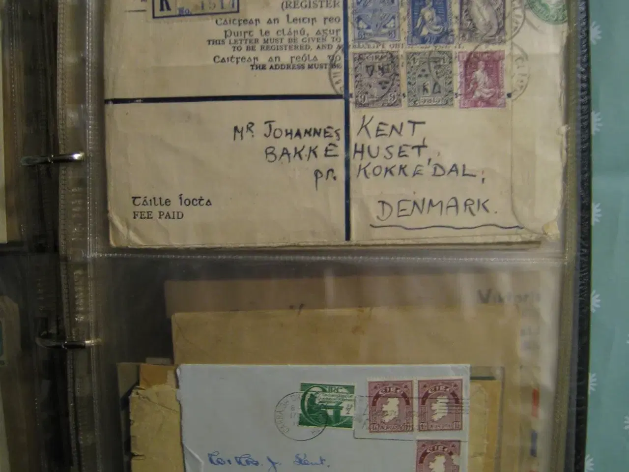 Billede 12 - 2 Superalbum med over 230 gamle breve osv.