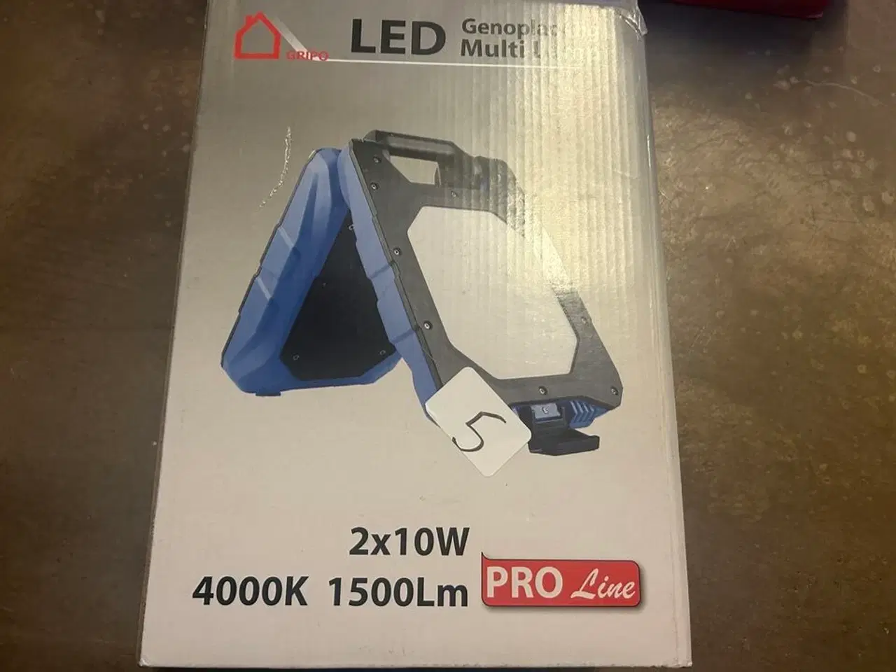 Billede 1 - GRIPO Arbejdslampe Pro line