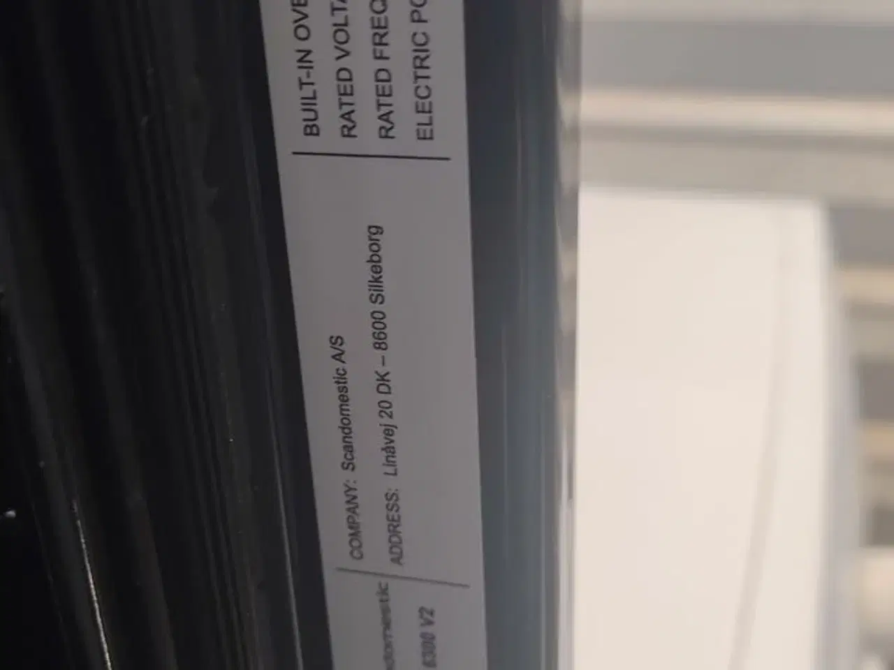 Billede 4 - Indbygningsovn, demo/let brugt SCANDOMESTIC